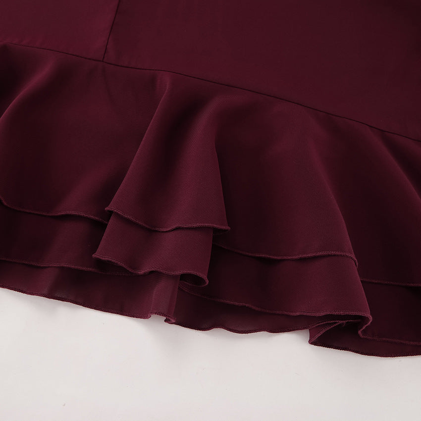 Ruffled Bell Sleeve Shirt