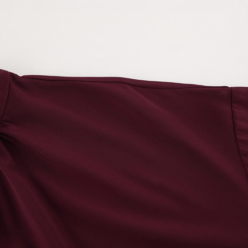 Ruffled Bell Sleeve Shirt