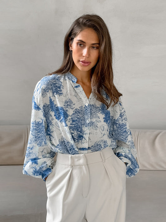 New fashion stand collar long sleeve loose lining