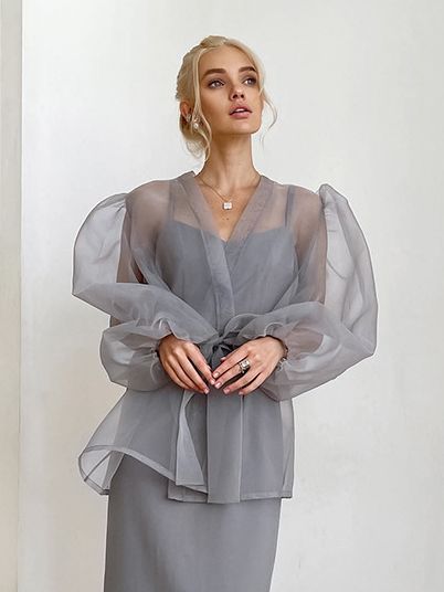 Sexy Black See-Through Mesh Shirt