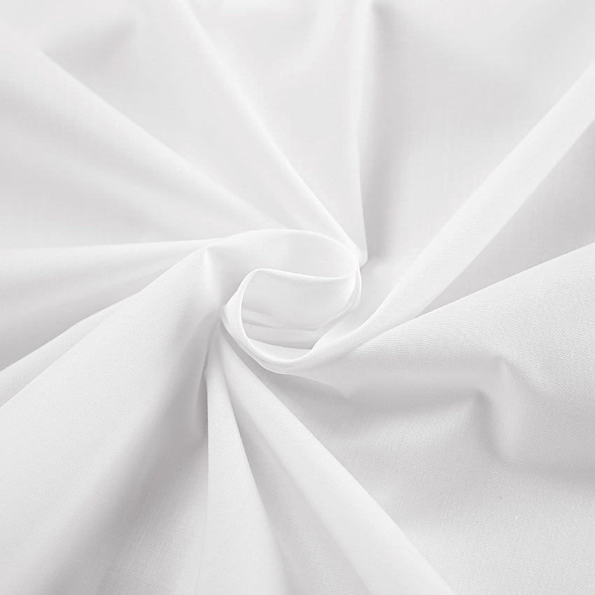 White Irregular Neck Sexy Off-the-shoulder Blouse