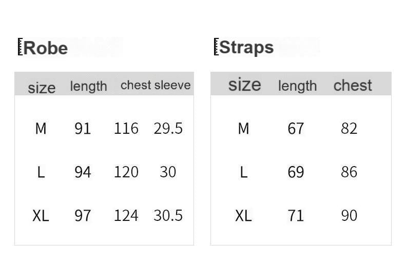 Sexy silk home wear dressing gown